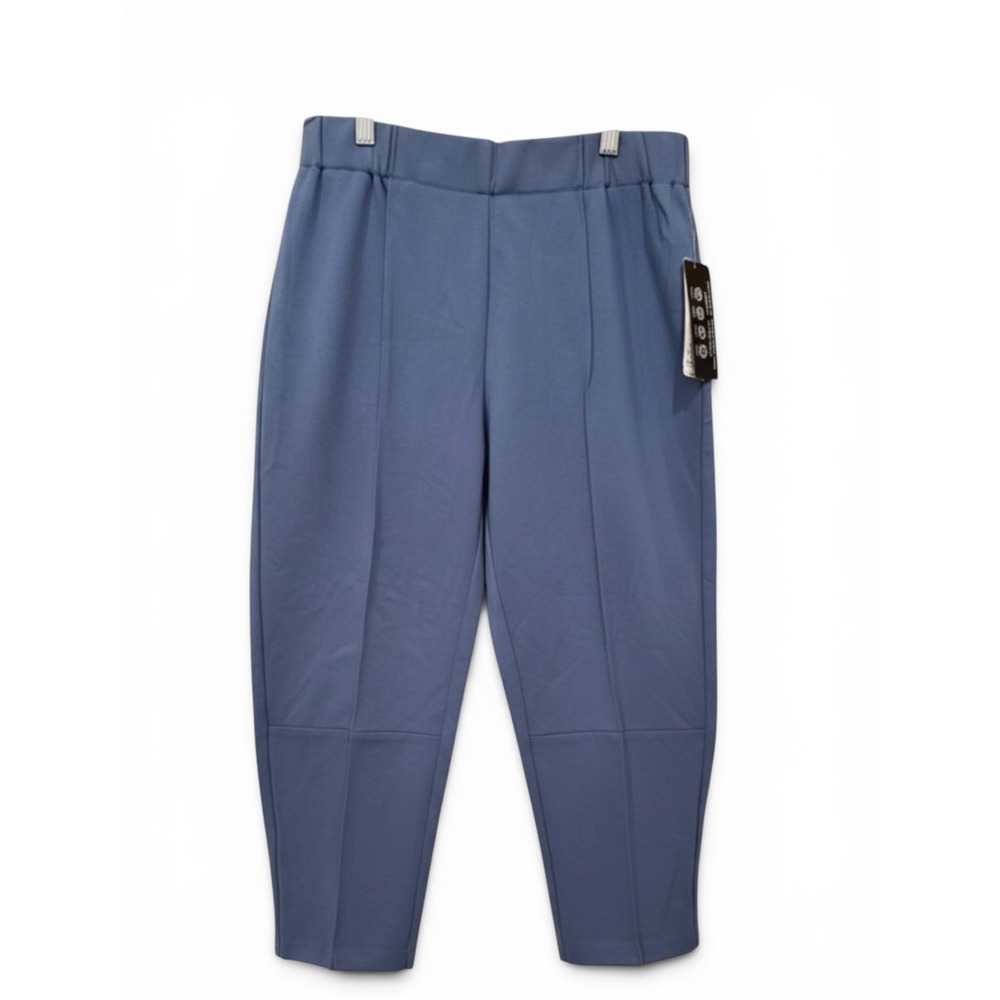 Investments Women's Slate Blue Cropped Pants PS New